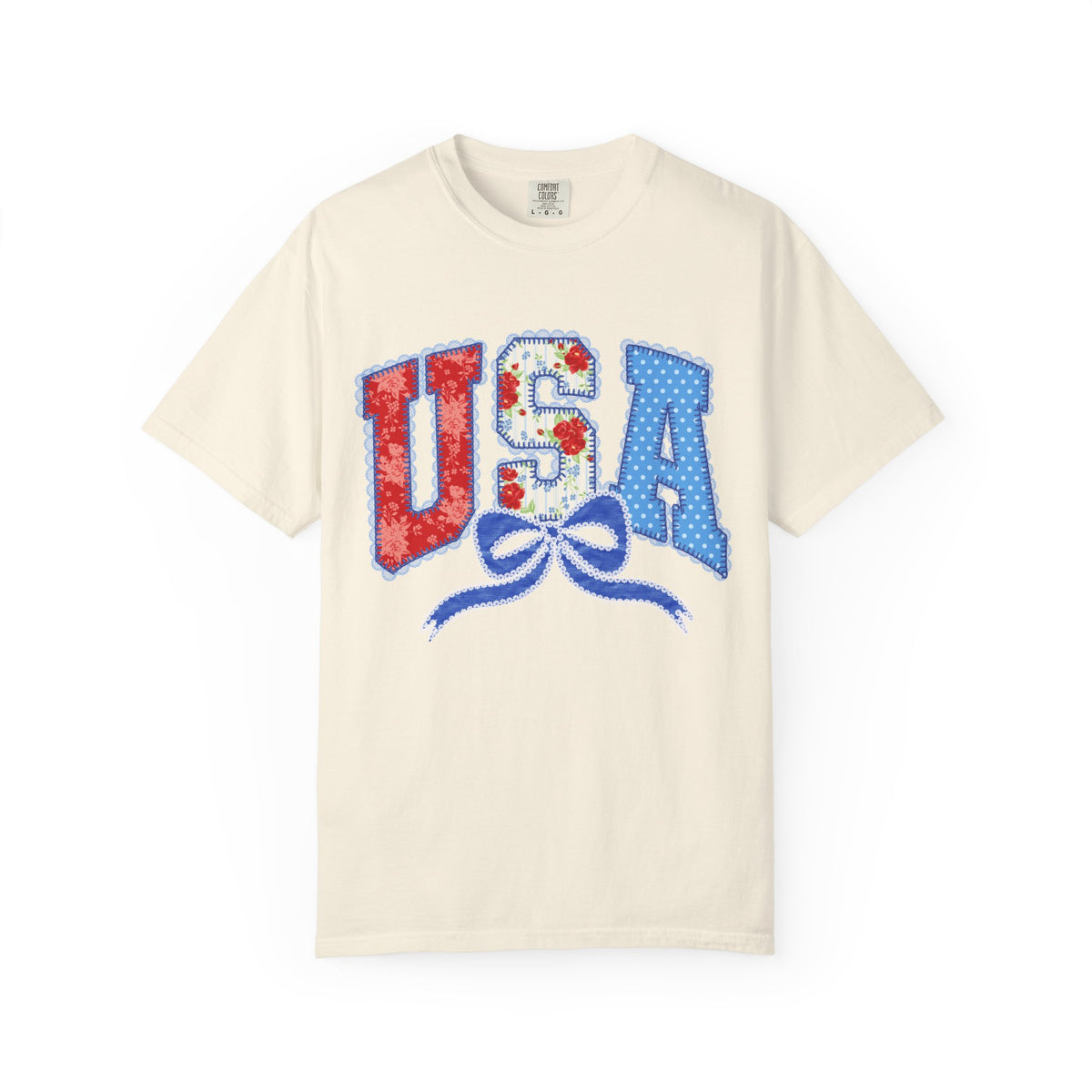 USA Lace Graphic Tee