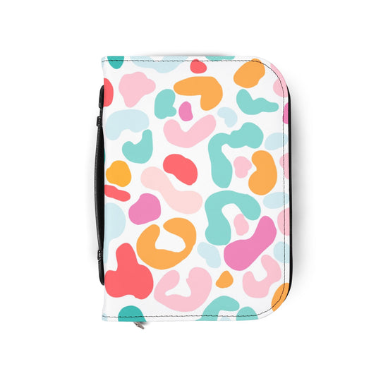 Pastel Leopard Bible Cover