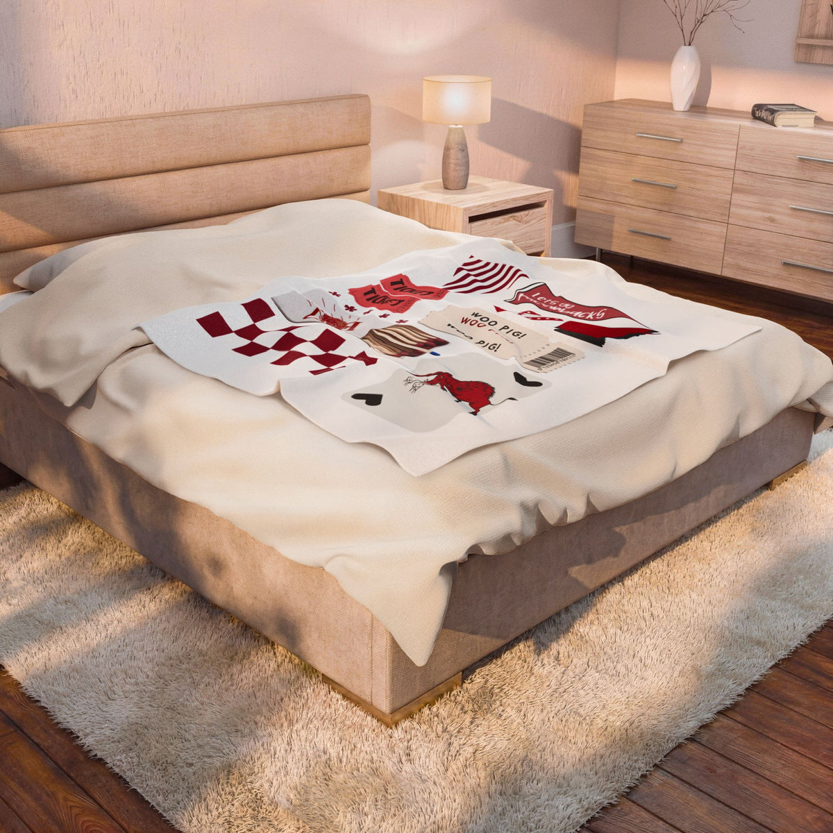 Arkansas Razorbacks Collage Velveteen Plush Blanket – Woo Pig Sooie Game Day Throw