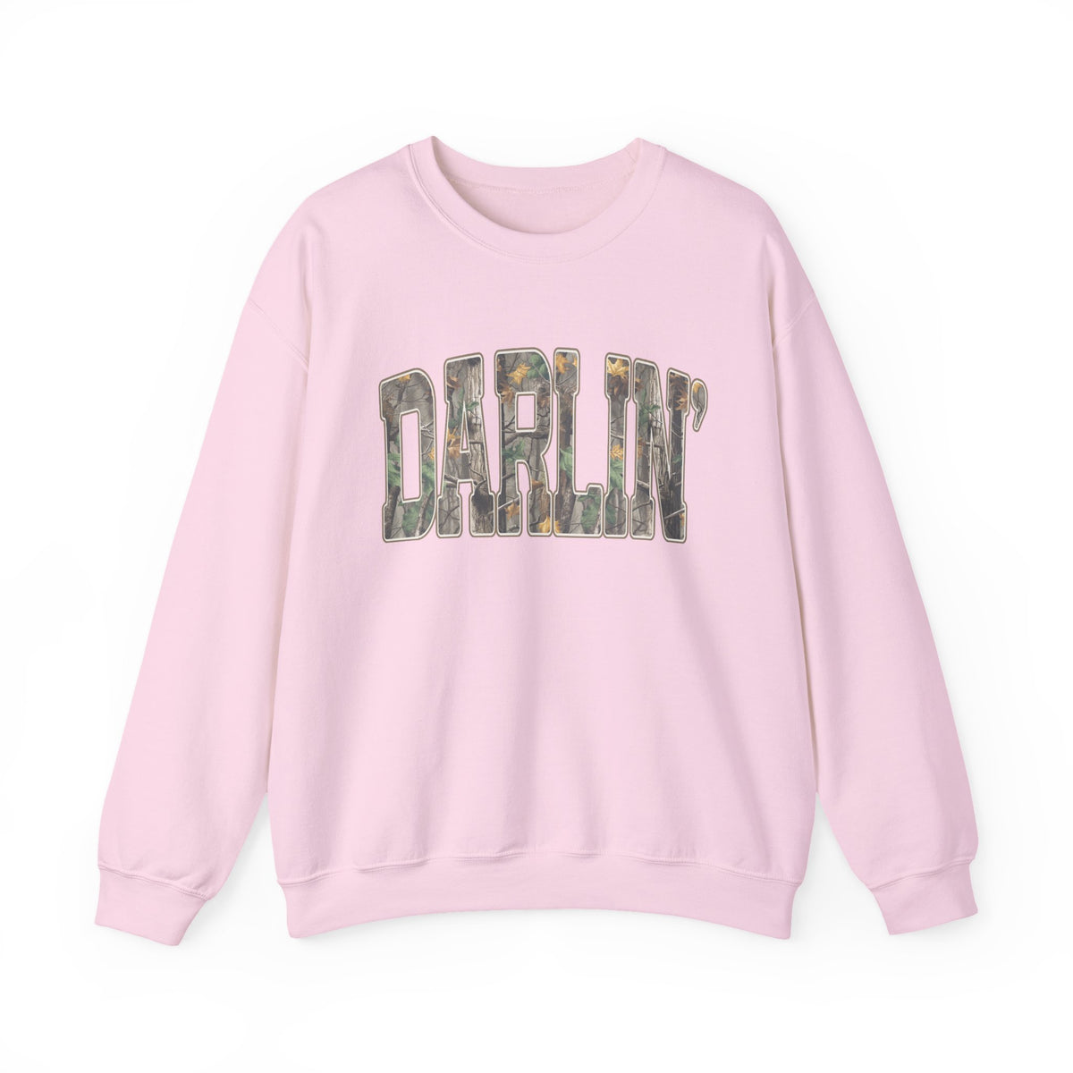 Darlin' Camo Crewneck Sweatshirt
