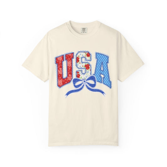 USA Lace Graphic Tee
