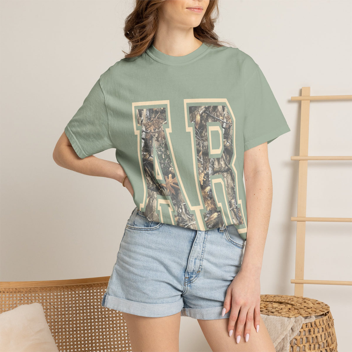 Camo AR Graphic Tee