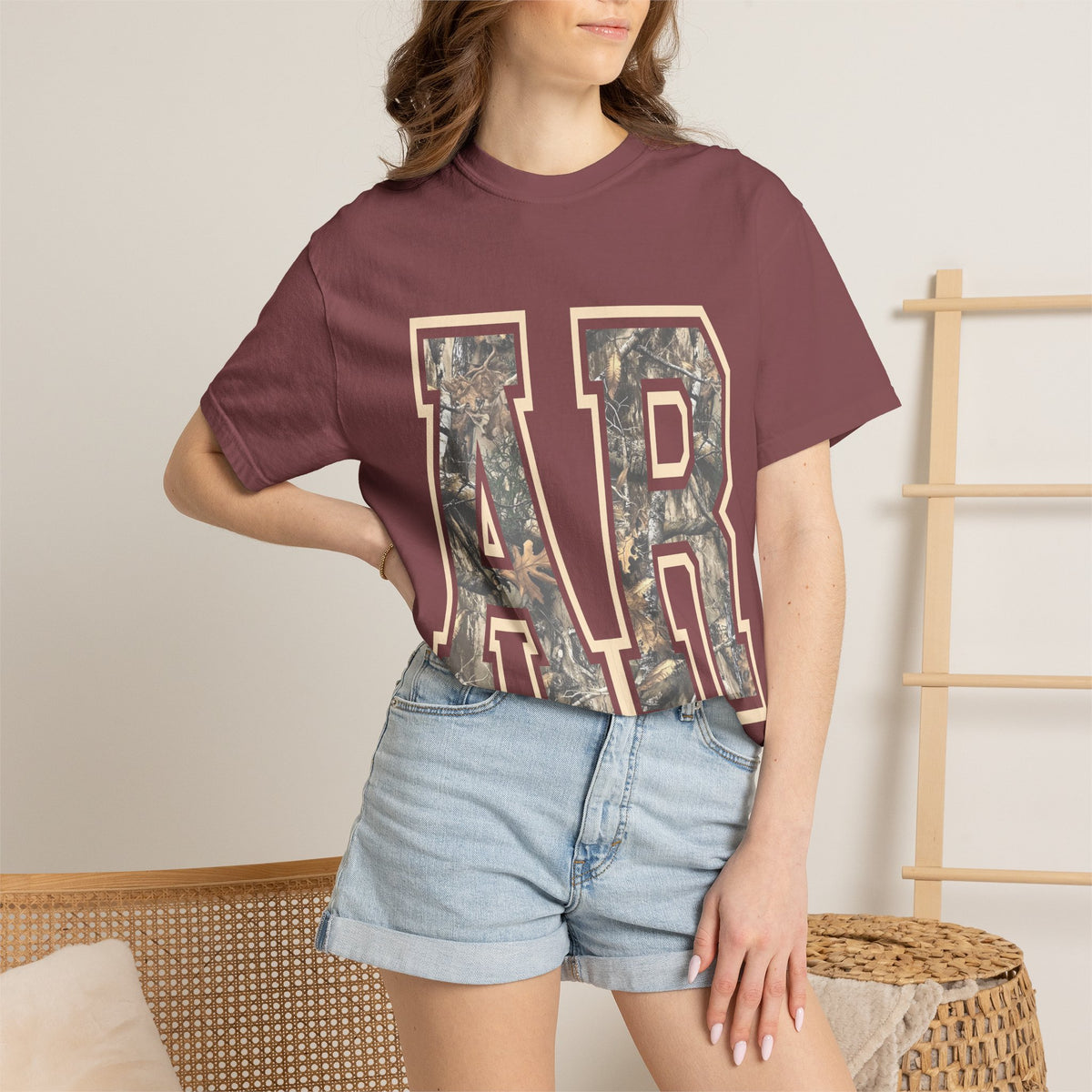 Camo AR Graphic Tee