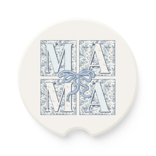 Mama Soapstone Car Coaster