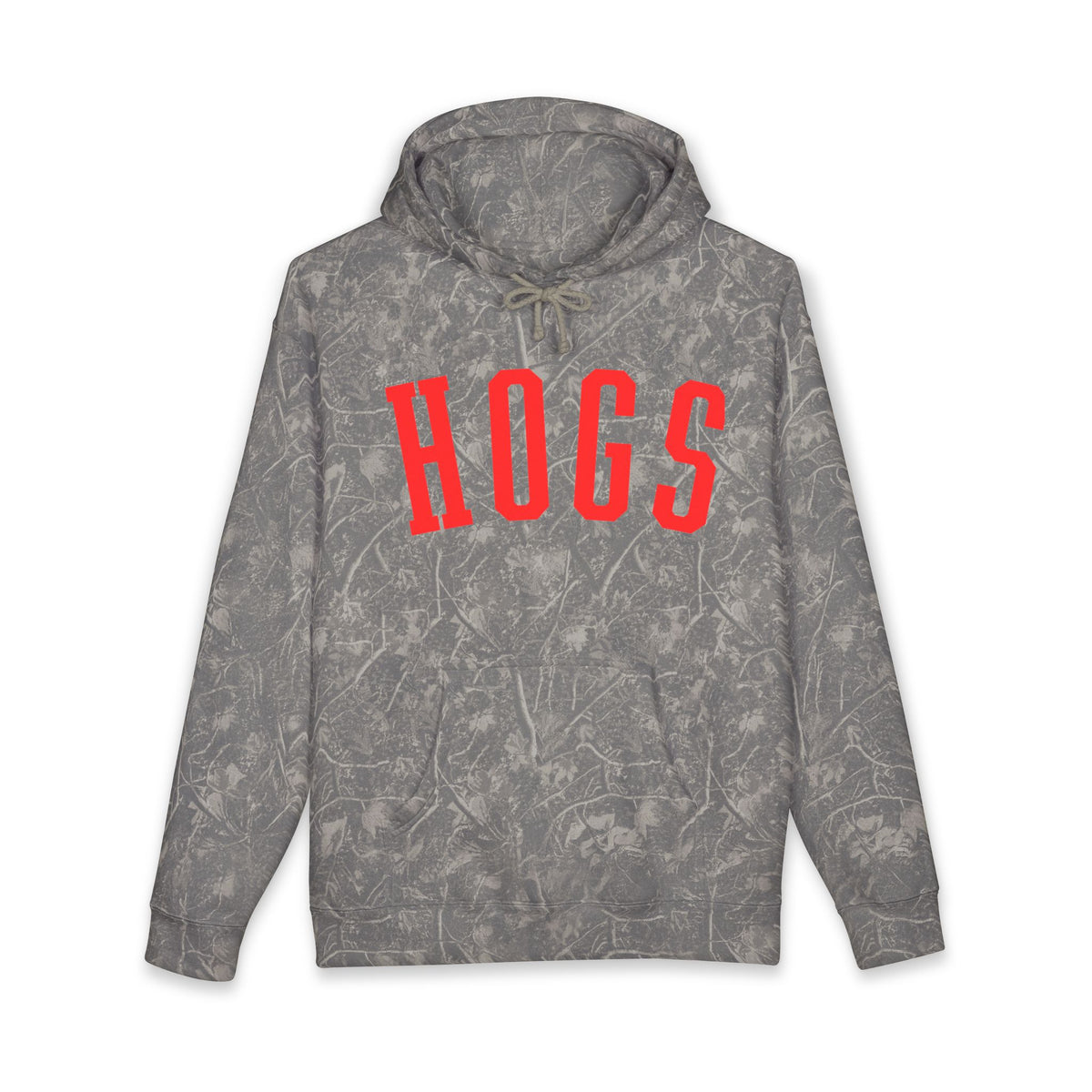 Hoodie - 'HOGS' Camo Pullover Hoodie