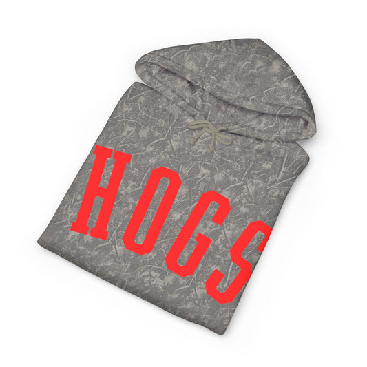 Hoodie - 'HOGS' Camo Pullover Hoodie