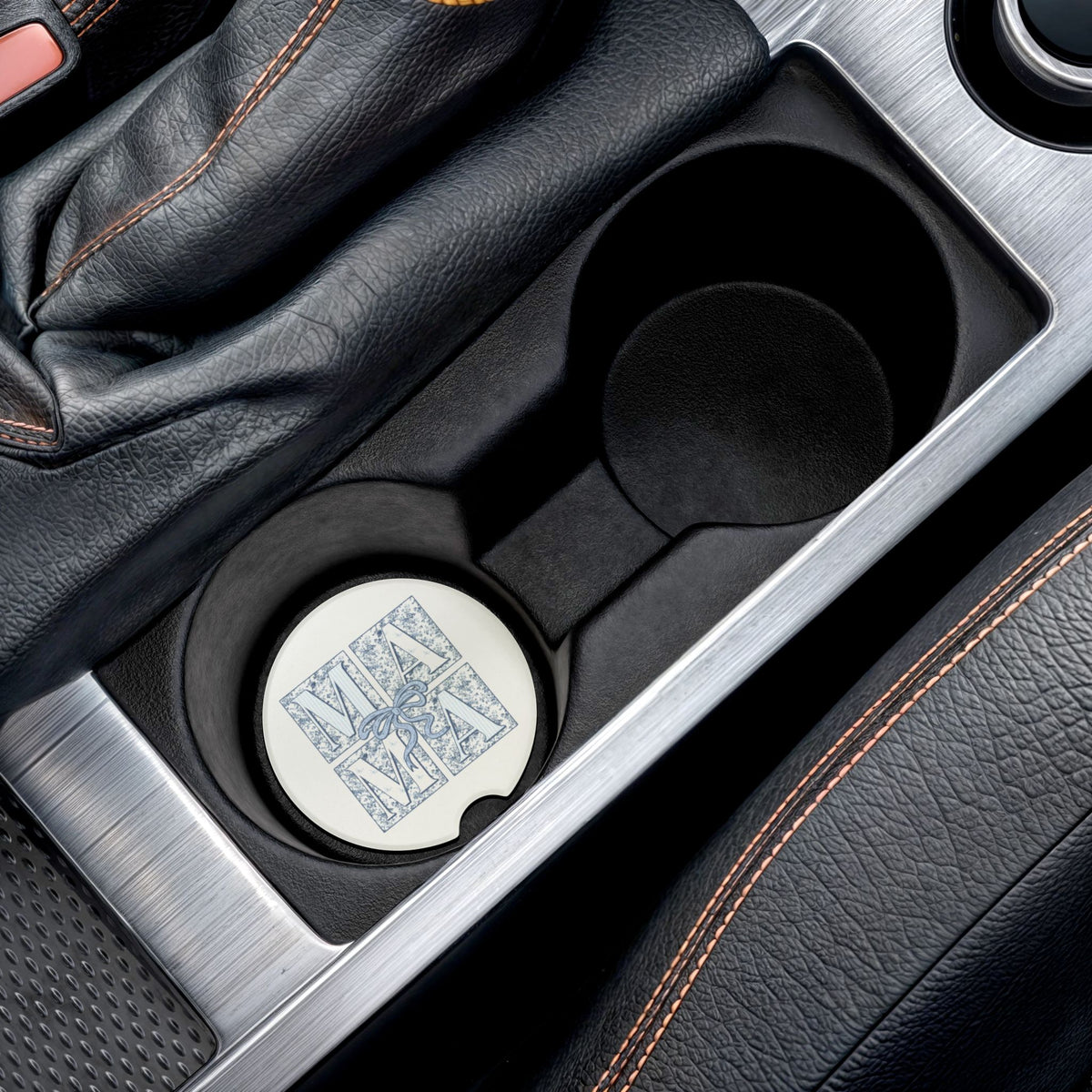 Mama Soapstone Car Coaster