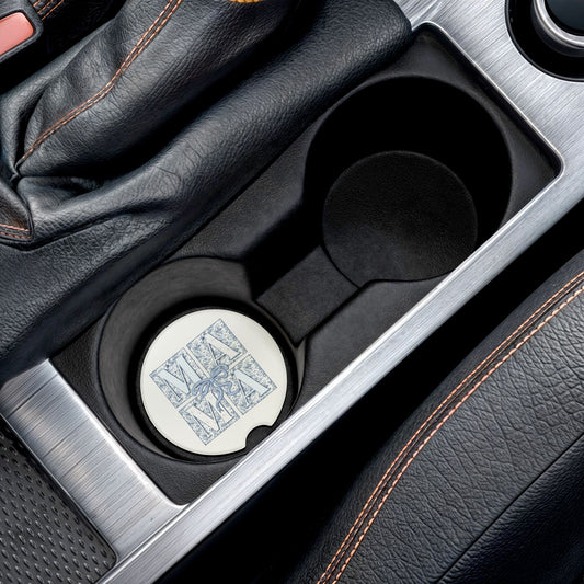Mama Soapstone Car Coaster