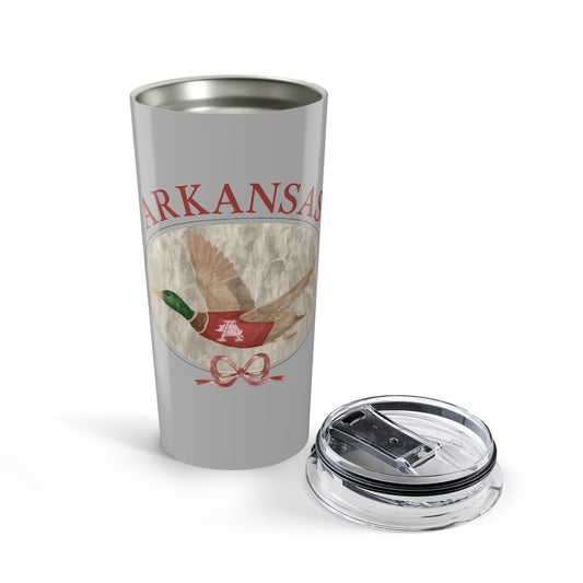 Arkansas Vintage Crest 20oz Stainless Tumbler