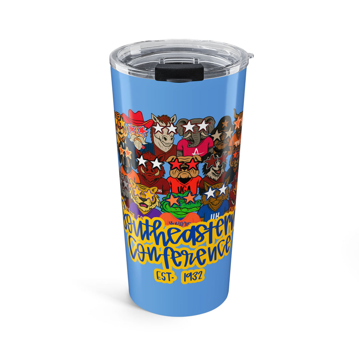 SEC Mascot Tumbler