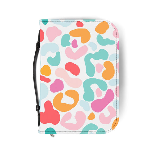 Pastel Leopard Bible Cover